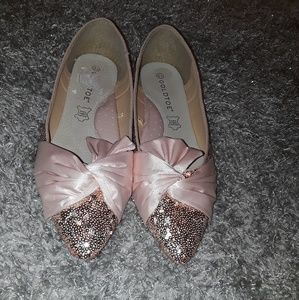 New! Rose Gold sequin shoes
